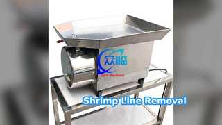 Shrimp Processing Machine Stainless Steel 0.12KW
